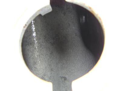 ガソリンタンクの中