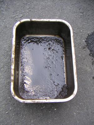 チェーンの汚れ
