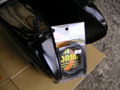 新品のホース