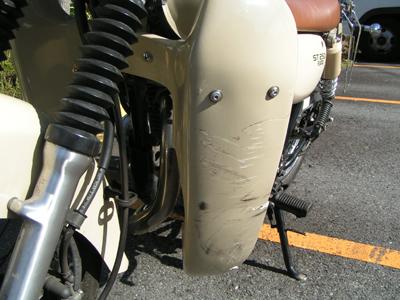 泥よけ
