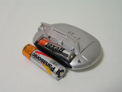 単三電池との比較