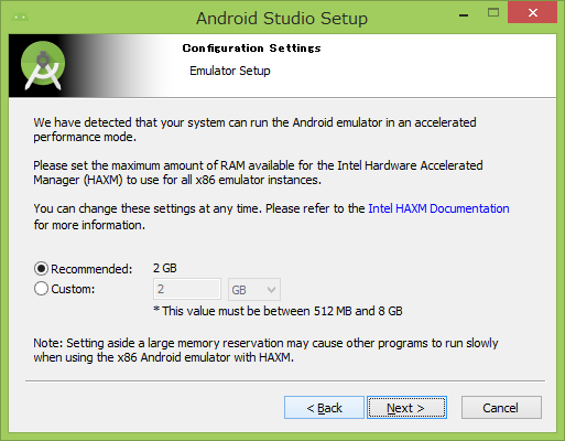 Android Studio Setup