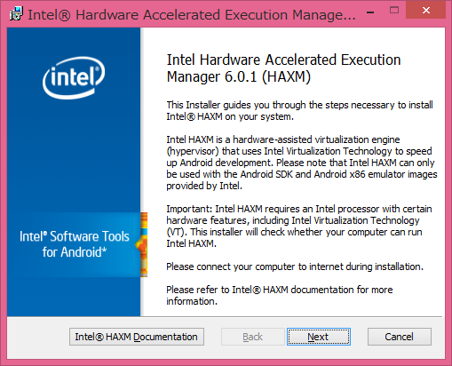 Intel HAXM