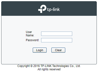 tp-link TL-SG105E 管理画面