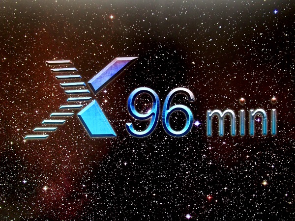 X96 mini 起動画面