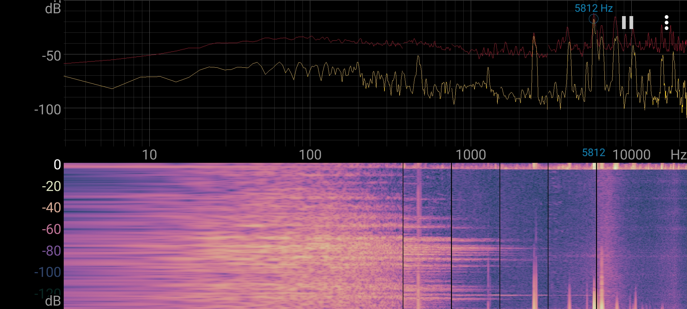 Spectroid で計測