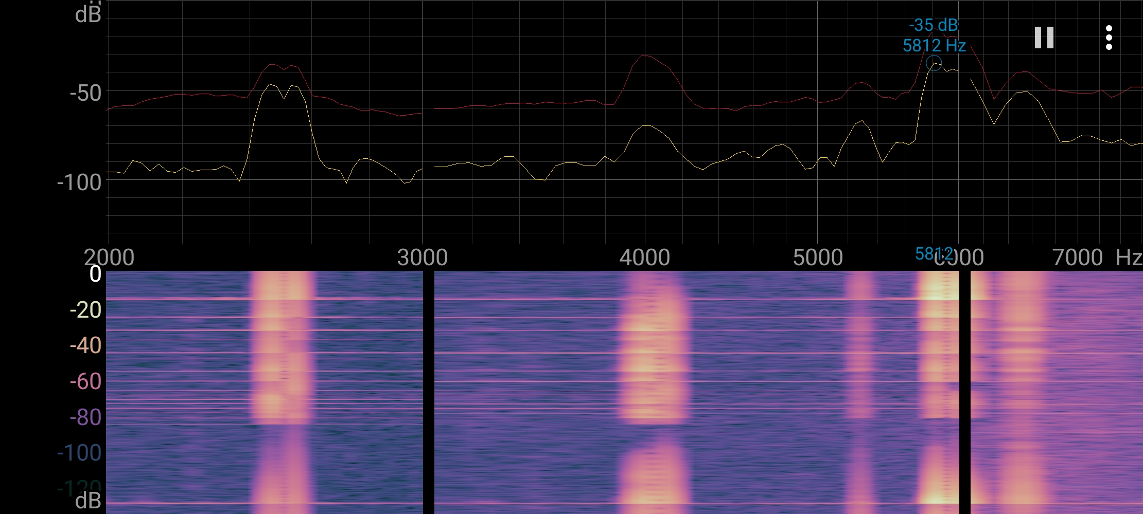 Spectroid で計測