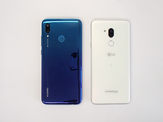 Android One X5 と Huawei nova lite 3