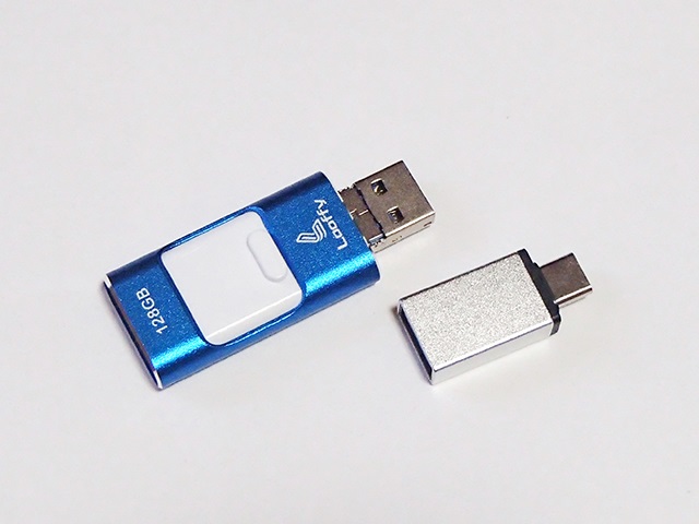 Looffy 128GB USB メモリ 本体