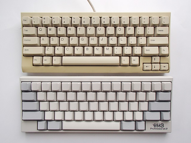 HHKB Professional2 と Lite2 比較