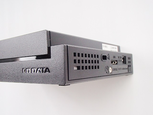 IO-DATA EX-HD8CZ 背面